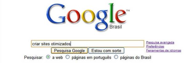 criar um site