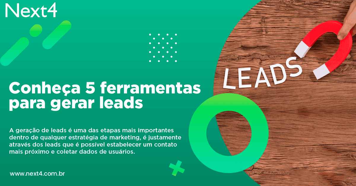 Conheça 5 ferramentas para gerar leads