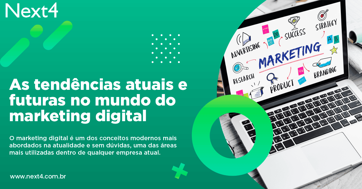 As tendências atuais e futuras no mundo do marketing digital