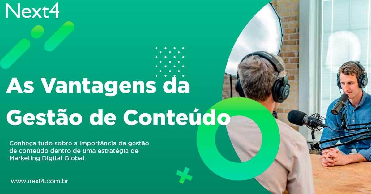 As vantagens da gestão de conteúdo