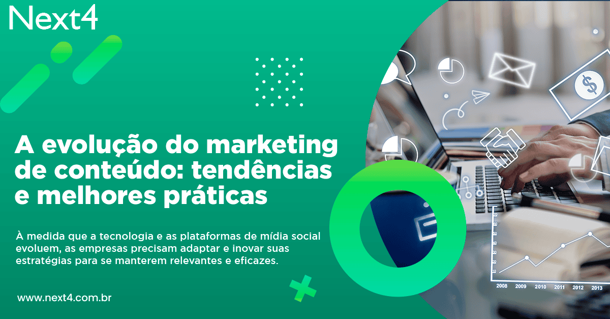 A evolução do marketing de conteúdo: tendências e melhores práticas