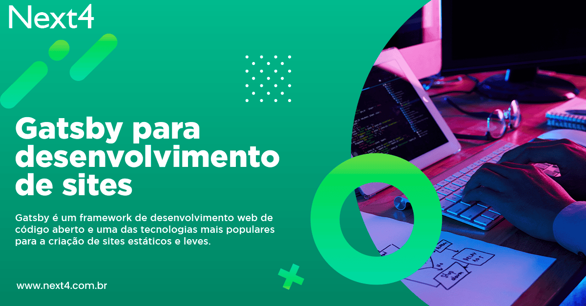 Gatsby para desenvolvimento de sites