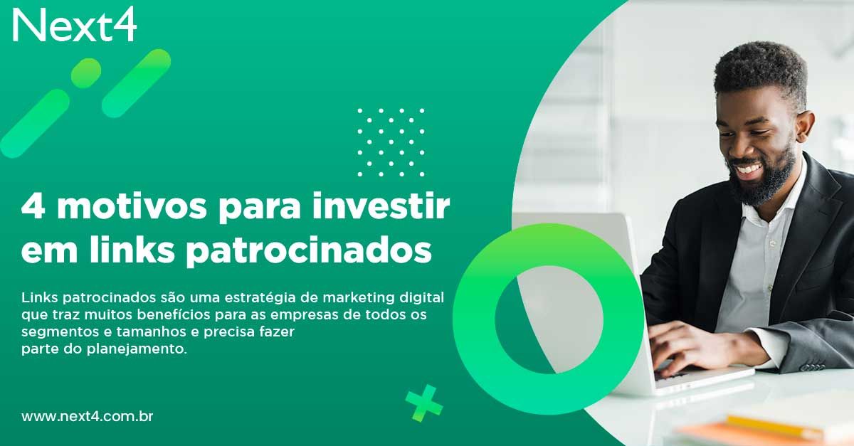 4 motivos para investir em Google ADS links patrocinados