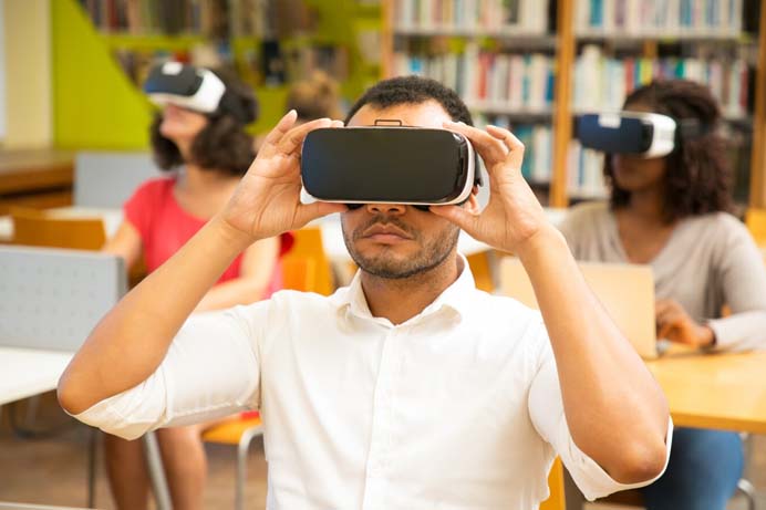 realidade virtual no marketing digital para educação