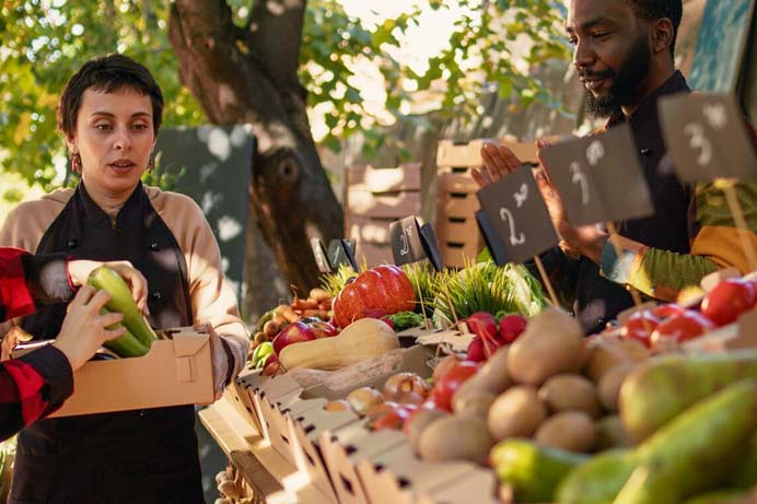 histórias de produtores locais para fazer marketing digital para alimentos e bebidas