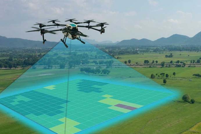 monitoramento e cultivos com Drones no Agronegócio